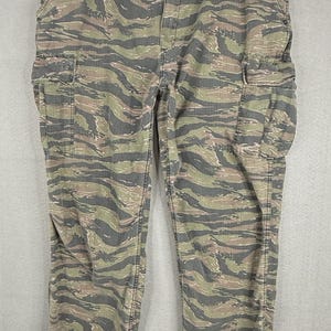 80s 90s USA製 TIGER STRIPE オールド ミリタリーパンツ Vintage Tiger Stripe Pants - Etsy