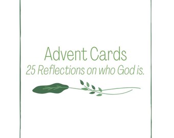 Advent Cards, Advent Scripture, Advent Printable, Simple Advent Devotional