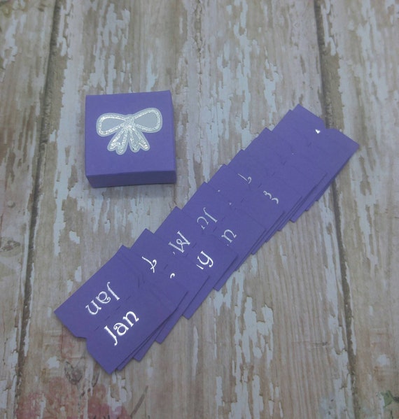 planner tabs mini purple
