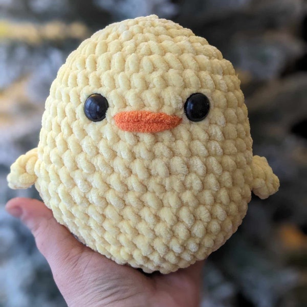 No sew cute crochet Chick PATTERN