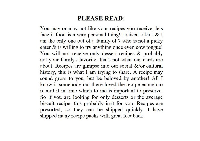 Old Recipe Cards , vintage recipe cards, antique paper ephemera , vintage recipes, recipe ephemera, hand written recipes #t0 image 2