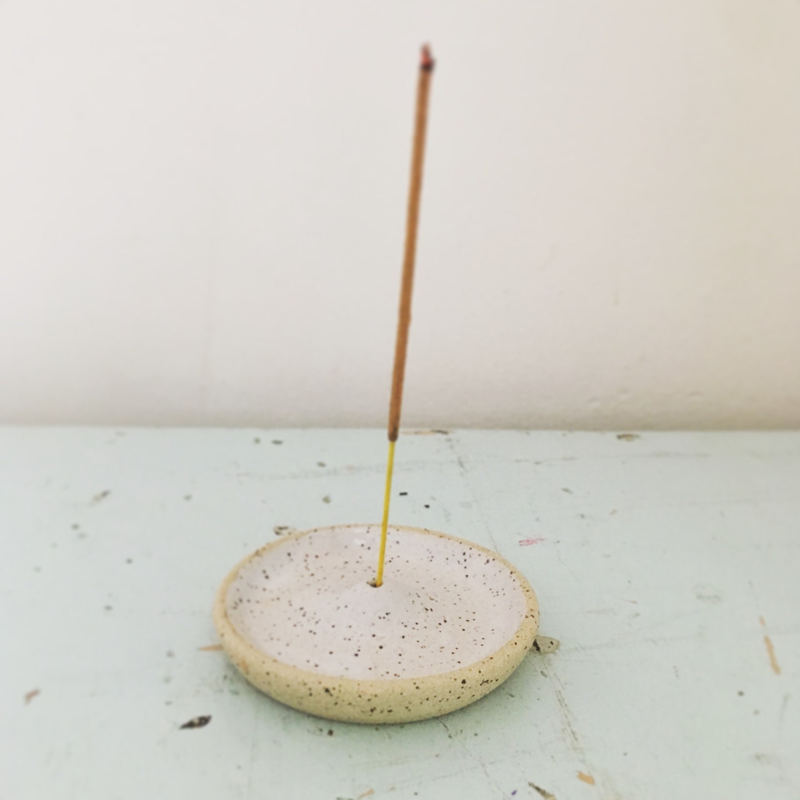 Hand Made in Montréal Stoneware Incense Holder Etsy