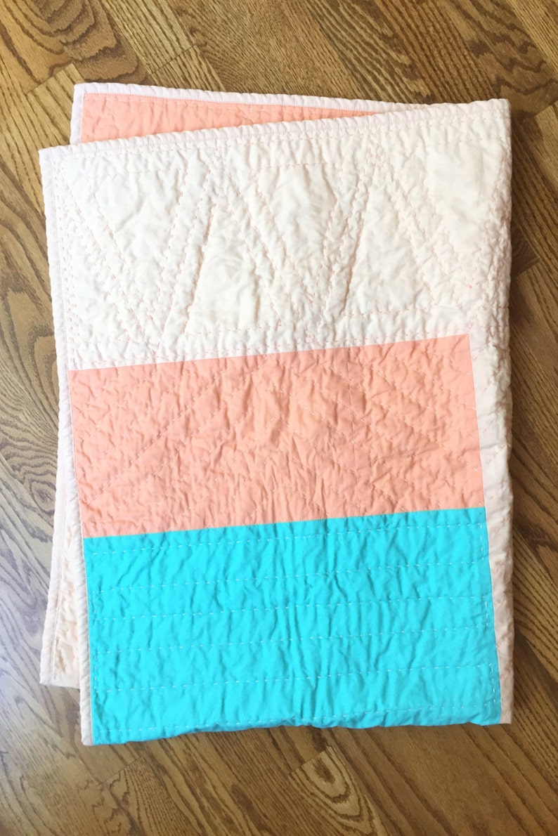 Modern Baby QuiltBaby Shower GiftToddler QuiltKantha Etsy
