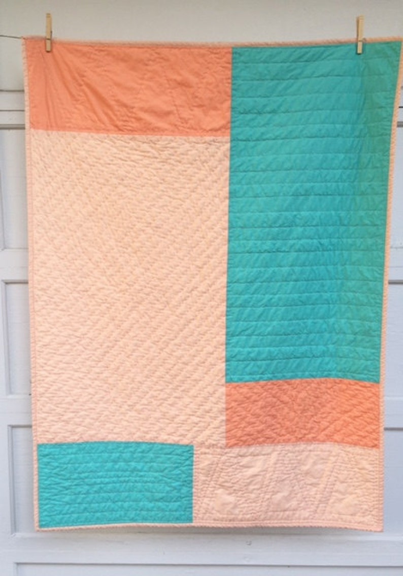 Modern Baby QuiltBaby Shower GiftToddler QuiltKantha Etsy