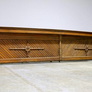 Antique Store Counter Wood Bar Kitchen Island 14ft General Store Vintage Table