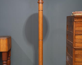 Art Deco Vintage Torchiere Floor Lamp Glass Shade Funeral antique