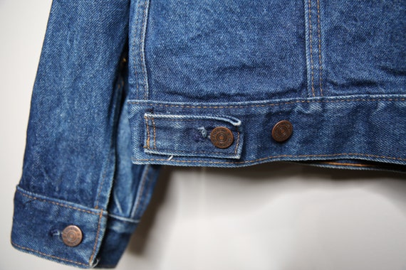 Vintage Sears Roebucks Denim Jacket Mens size 44 … - image 10