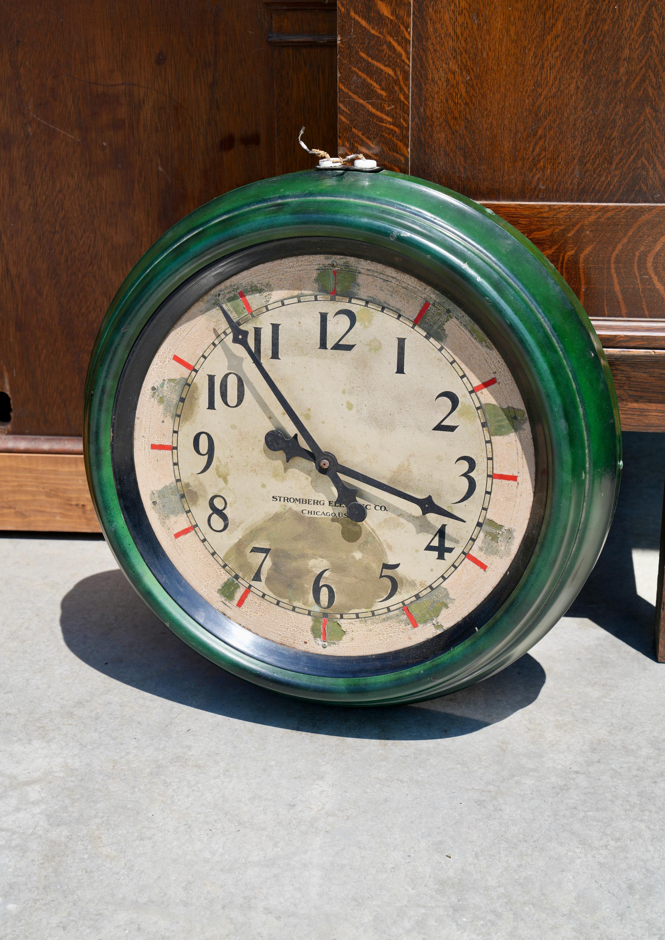 Electric Wall Clock School - Etsy