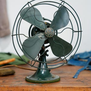 Industrial Vintage Fan - Etsy