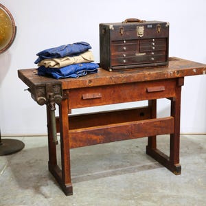 Vintage Table Vise - Etsy