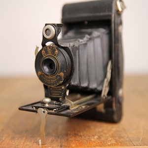 Vintage Autographic Brownie Folding Camera By Eastman Kodak Company Antique Photography