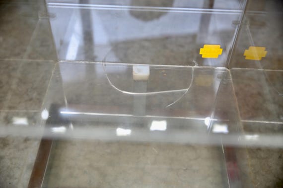 Vintage Kodak Camera Store Display Case Film Cabinet Light up Box
