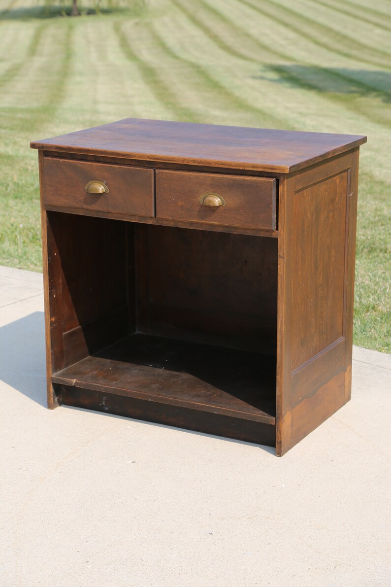 Antique Store Counter Apothecary Kitchen Island 2 Etsy