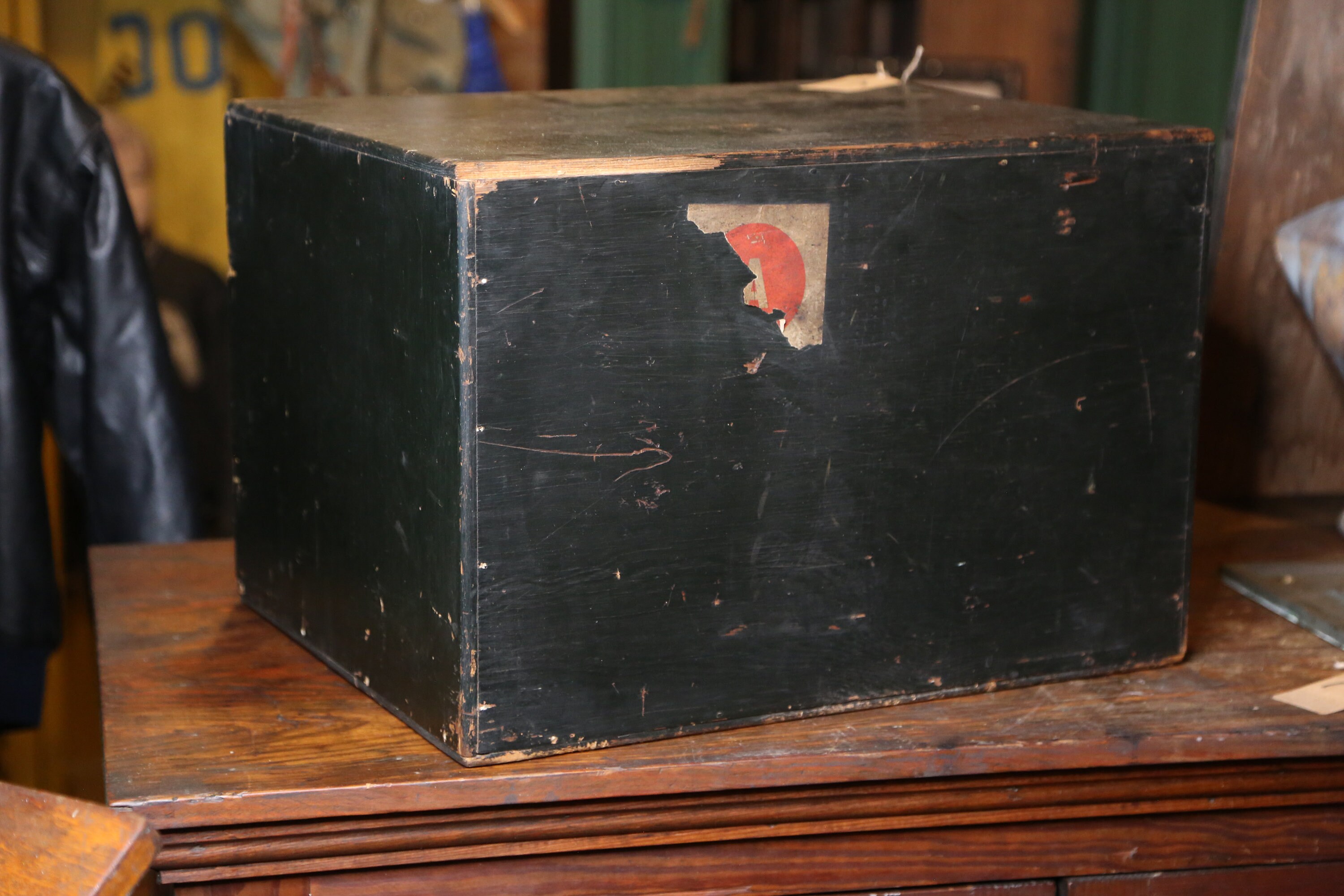 Armario de boticario antiguo 4 cajón de madera organizador de | Etsy