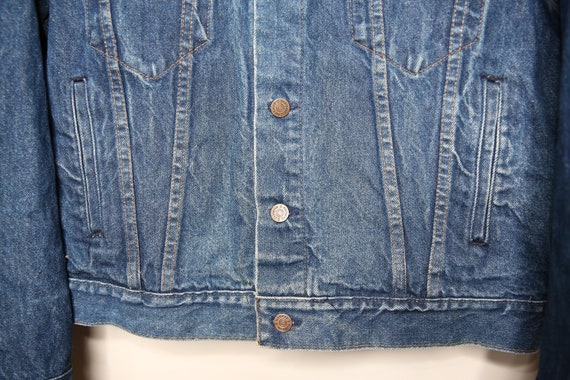 Vintage Sears Roebucks Denim Jacket Mens size 44 … - image 3