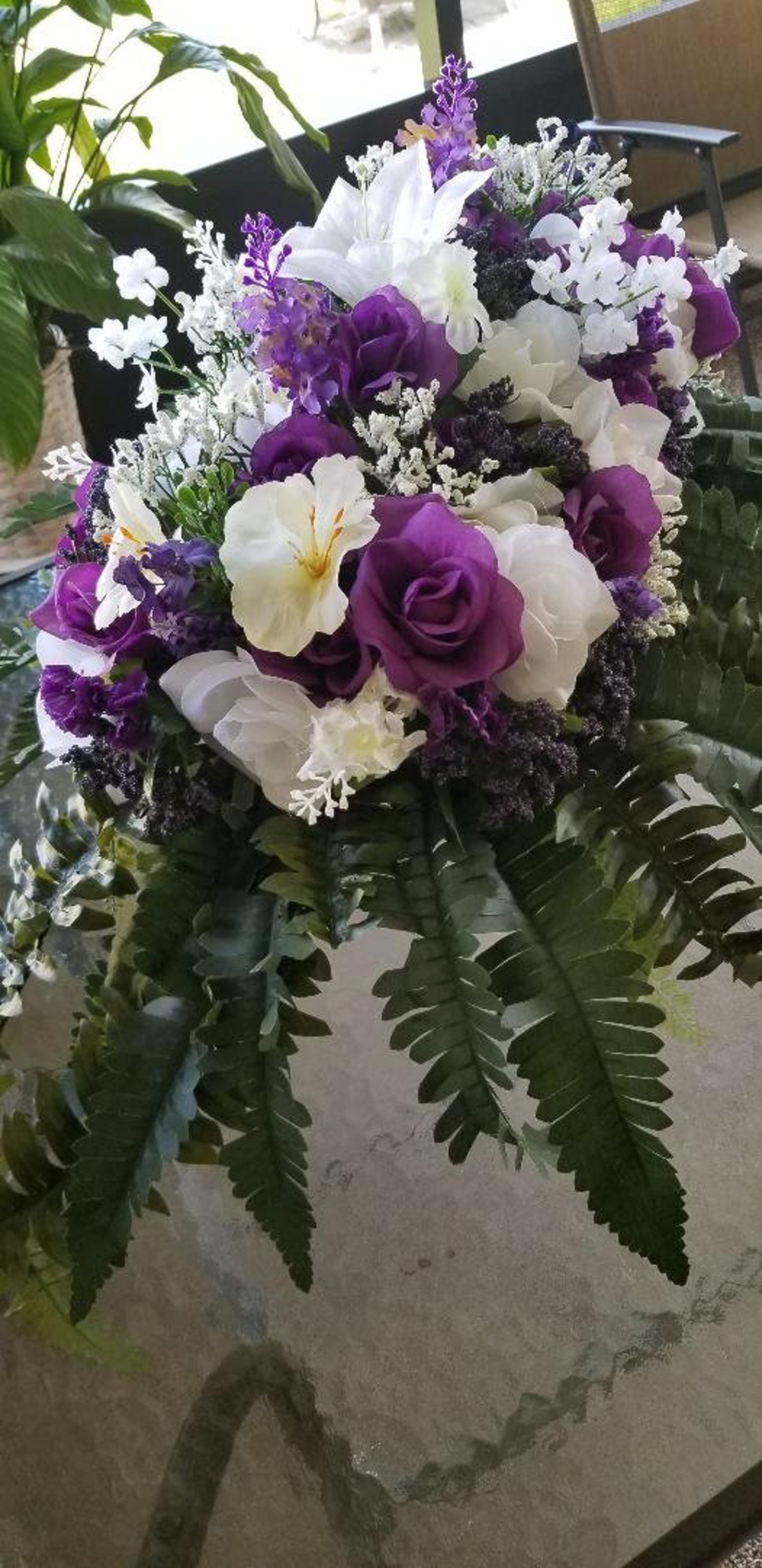 Graveside Saddle Graveside Flowers Graveside Decor Graveside Etsy