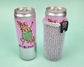 NCAA Unisex-Adult Can Holder Glitter Silver 