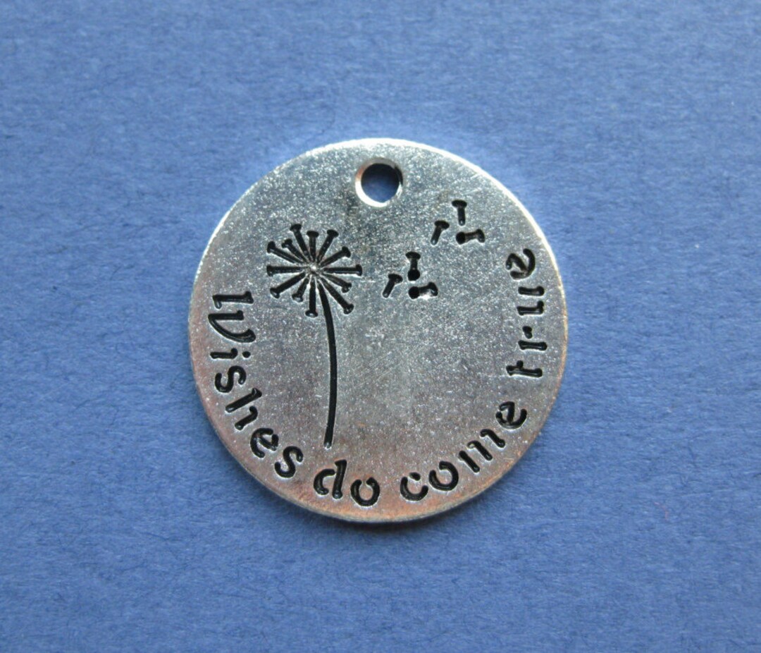 5 Wishes Do Come True Charms Wishes Do Come True Pendants Wish Carved ...
