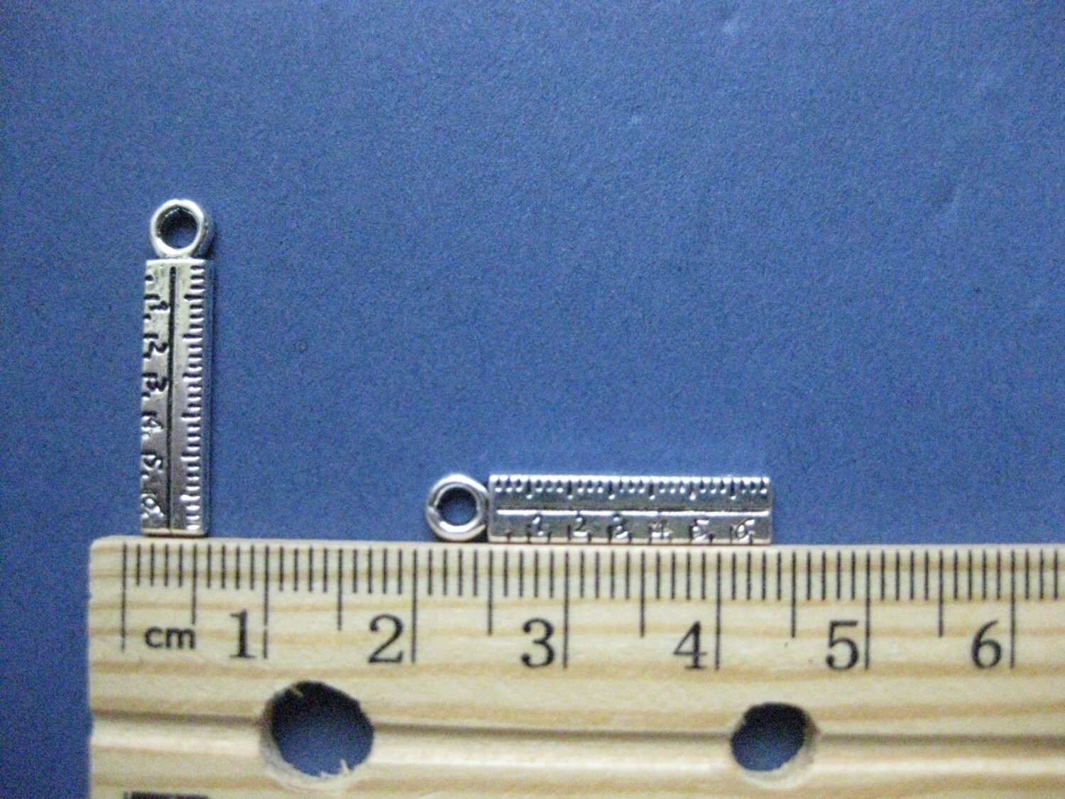 Adornments Ruler 10 Ruler Charms - Ruler Pendants - Ruler - Antique Silver - 24mm X 5mm ...