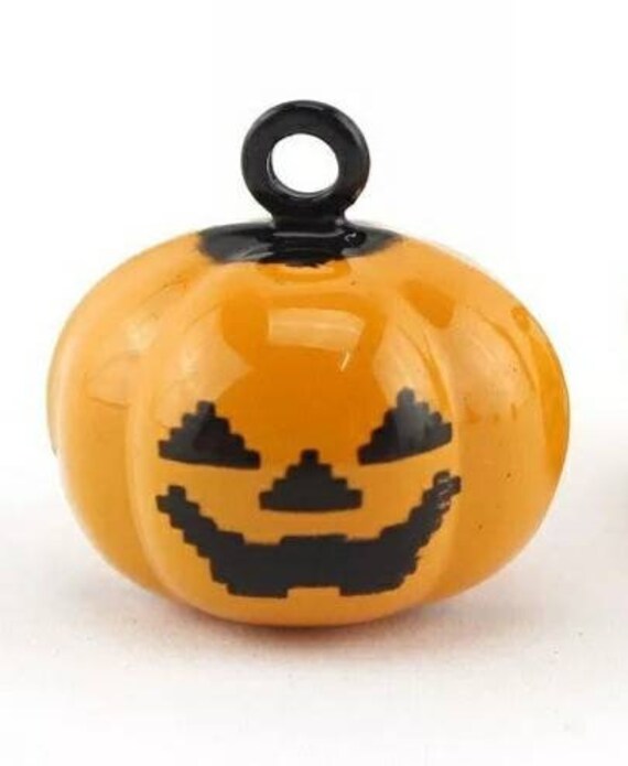 Pumpkin Jingle Bell Halloween Bell Halloween Decor