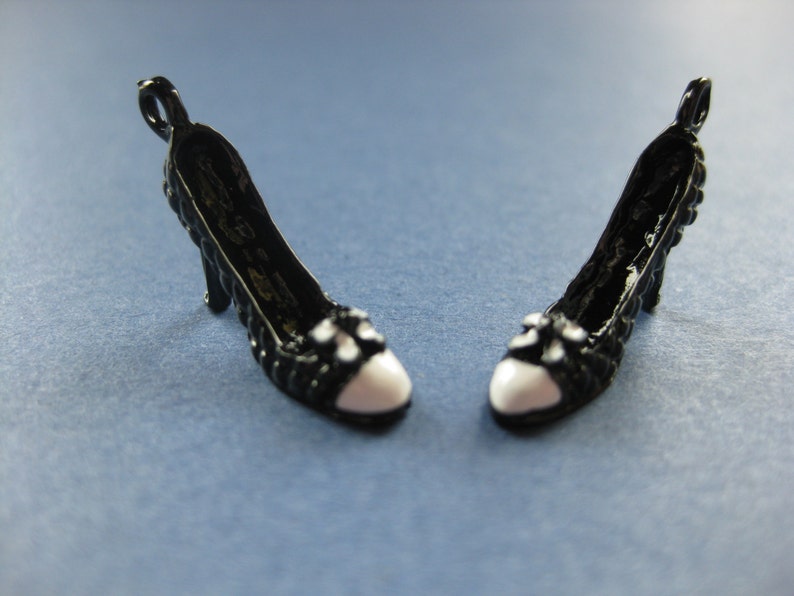 4 High Heel Shoe Charm High Heel Shoe Pendant Shoe Charm Etsy