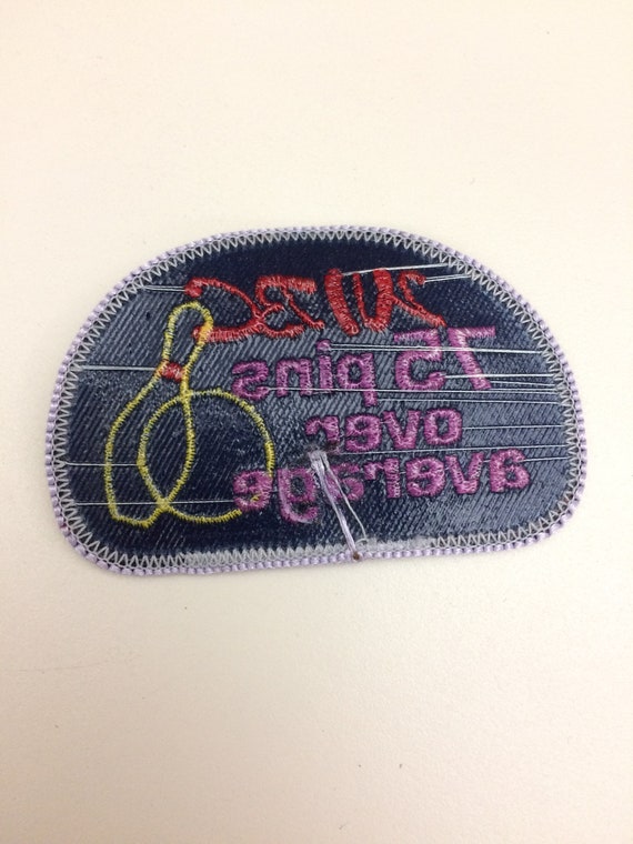 WIBC 75 Pins Over Average Patch!!! Gem