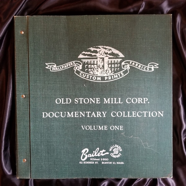 Vintage Sample Wallpaper Etsy