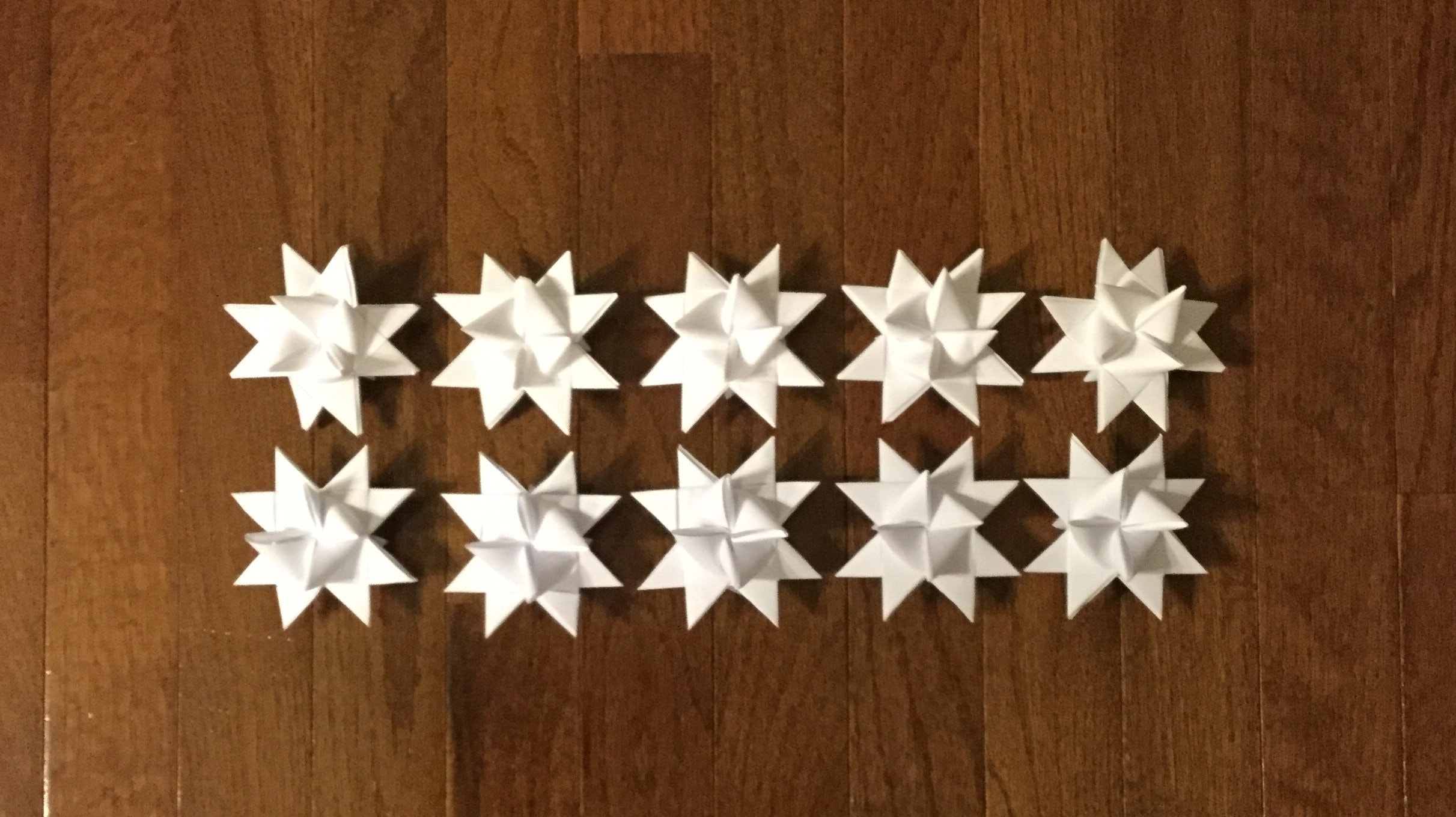 Paper Strips for Moravian, Froebel, Christmas, Advent, Danish, Pennsylvania  Stars. Musical Notes Pattern. 50 Strips per Pack