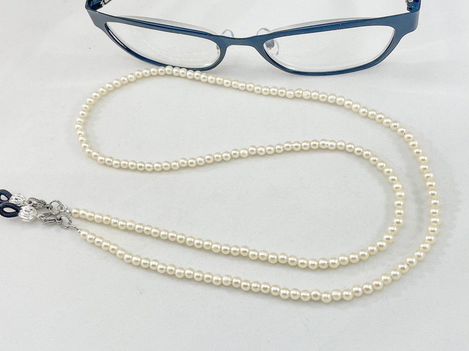 Acrylic Pearl Eyeglass Chainsunglass Chaineyeglass Etsy