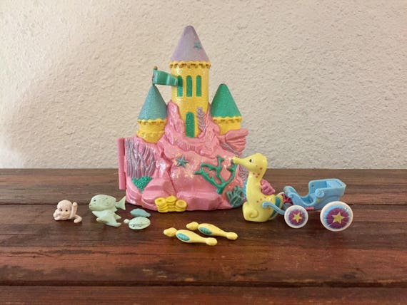 Under The Sea Star Castle Vintage Toy Miniature Dollhouse Etsy
