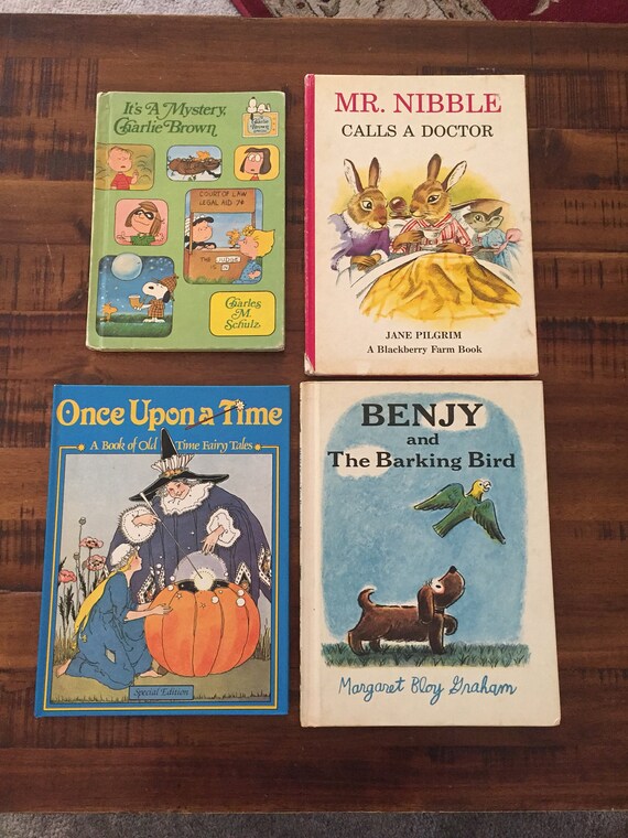 1970's Children's Hardcover Books/ It's a Mystery Etsy