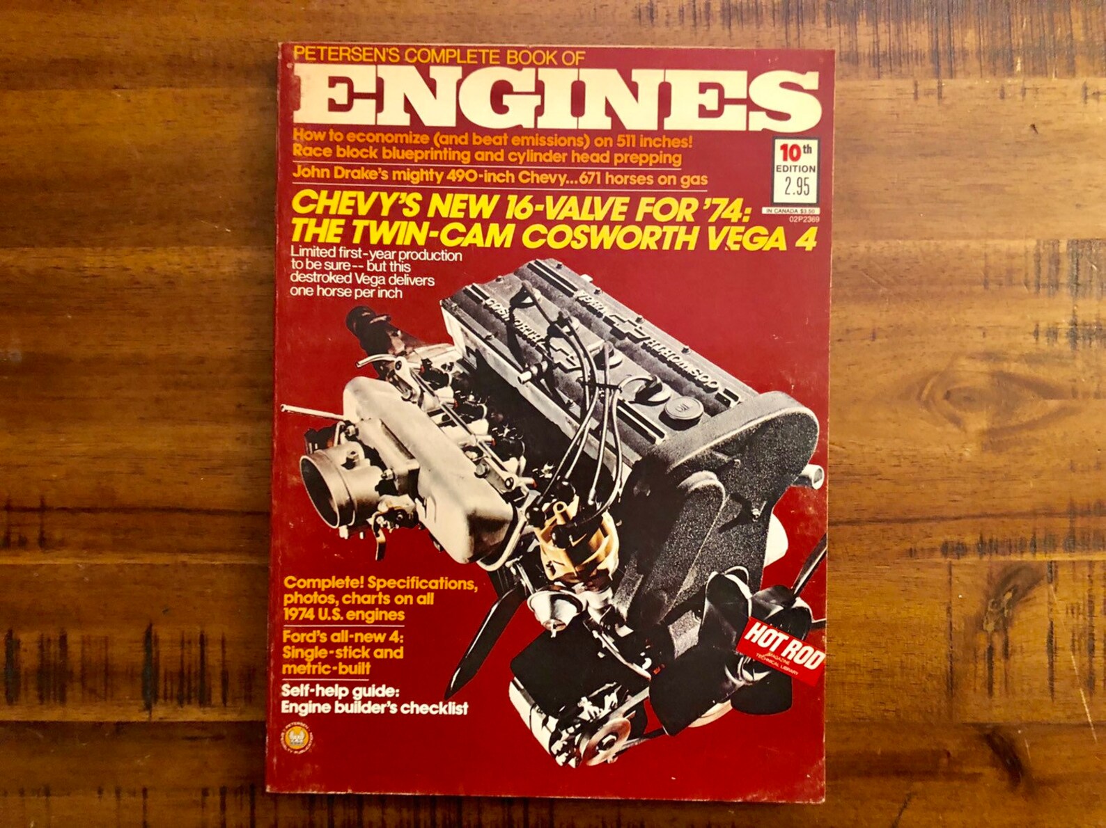 1974 Complete Book of Engines Repair Book / Hot Rod / Cars / Etsy