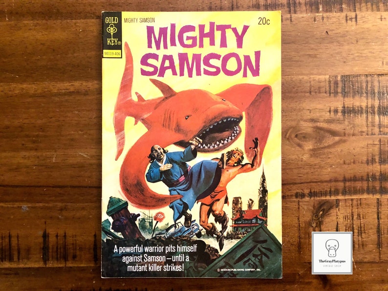 1974 Ranking TOP18 Mighty Samson #24 Comic Book Gold 40% OFF Cheap Sale Gi Key VF-FN Comics