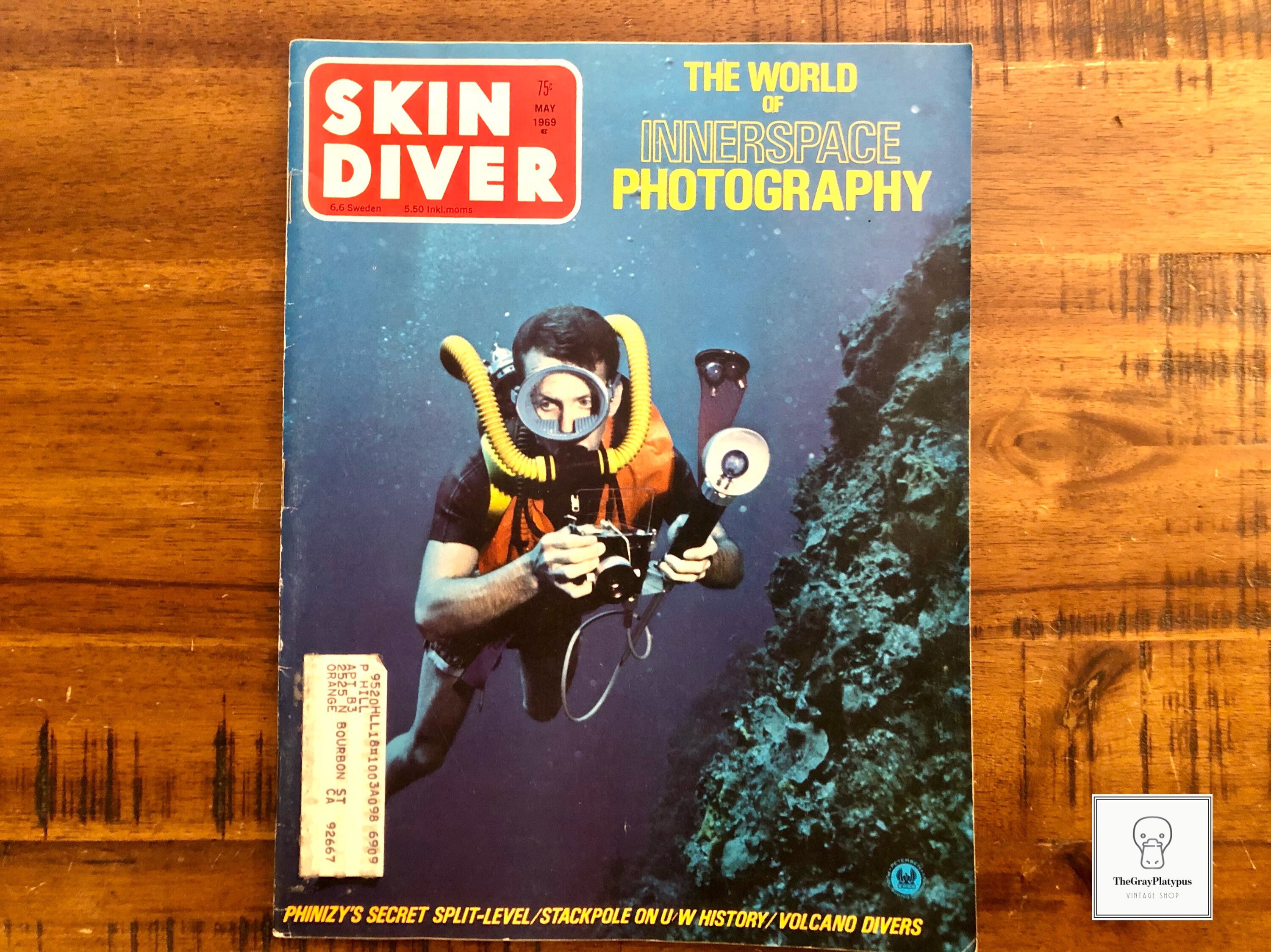 Rare 1969 Skin Diver Magazine May Vol. 18 5 / Vintage / Etsy