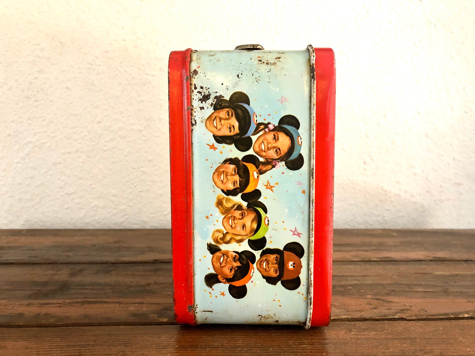 1977 Mickey Mouse Club Lunch Box / Vintage Metal Lunch Box / Etsy