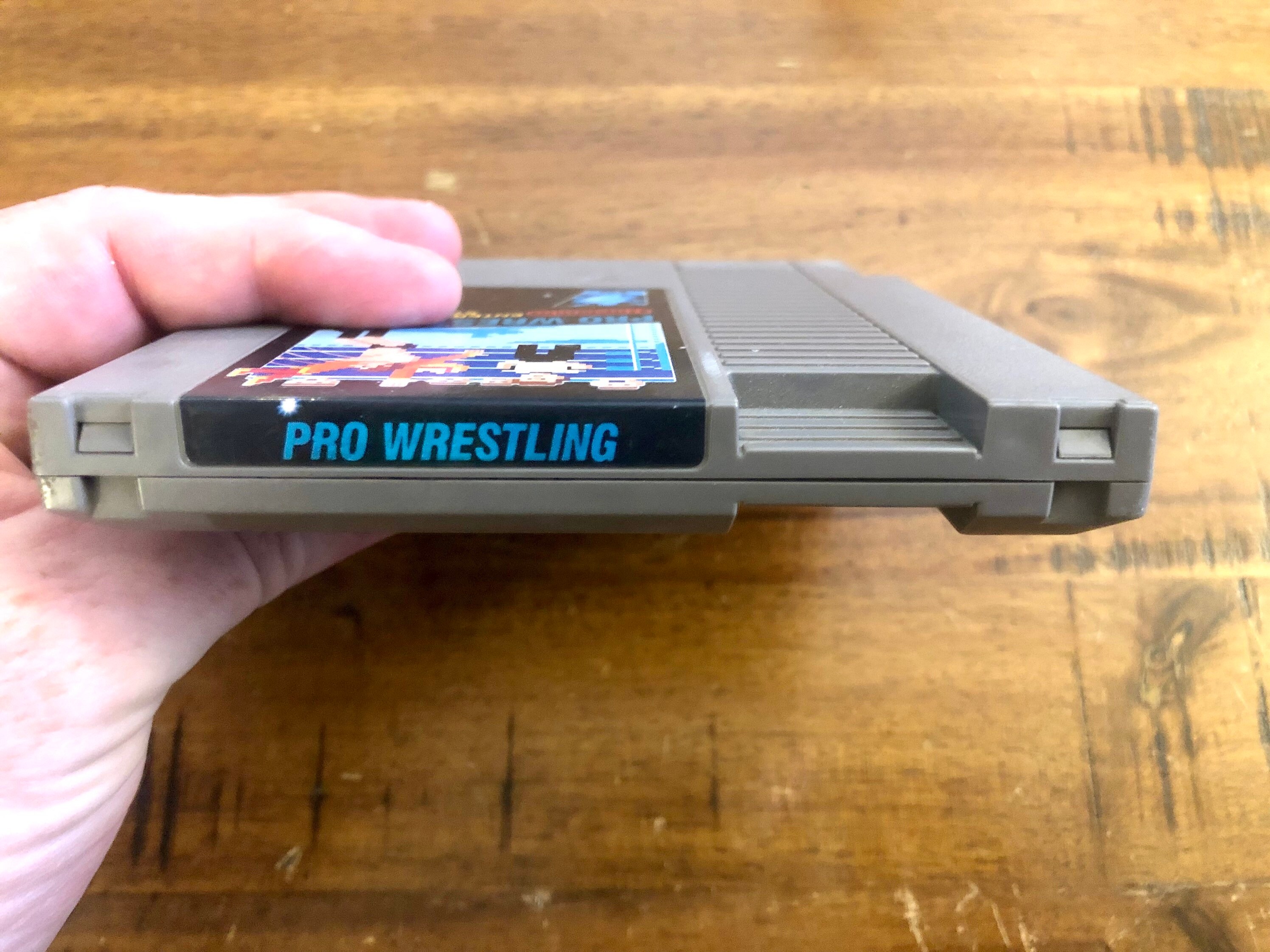 1987 Pro Wrestling NES Game / Nintendo / Regalo / Vintage / Etsy