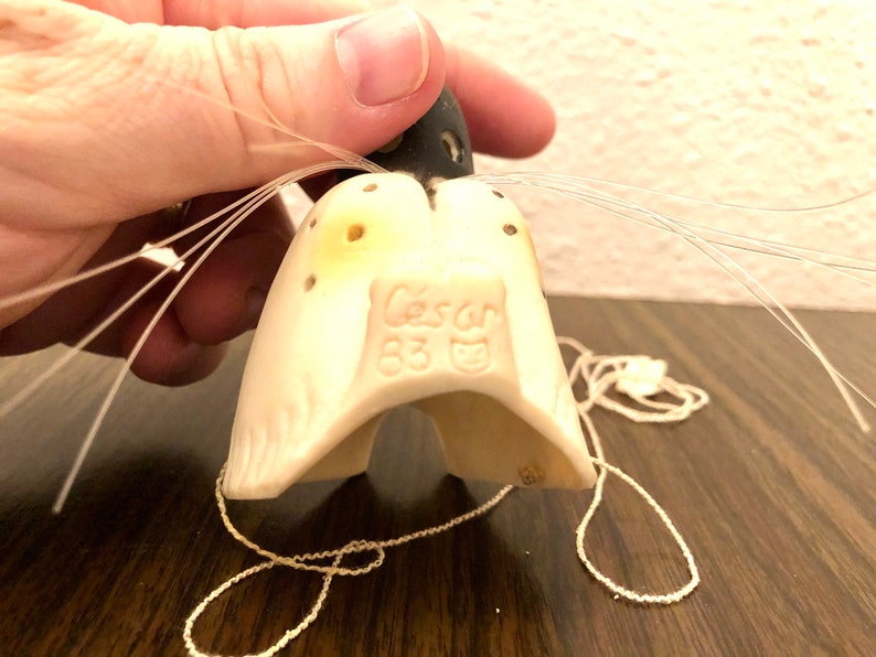 1983 Mouse Nose Rubber Halloween Mask / Cesar / Made in Hong Etsy