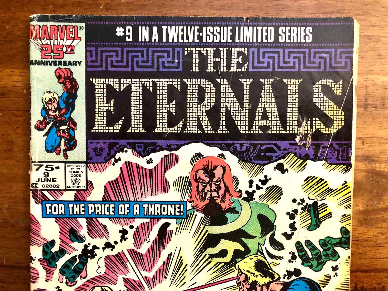 1986 Eternals 9 Comic Book / GD-FR / Marvel / Gift ...