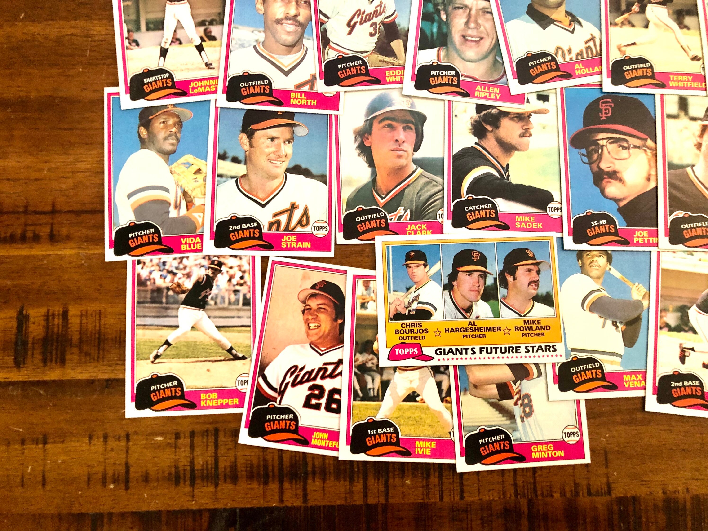 Complete 1981 Topps SF Giants Team Set 28 Total MLB Baseball Etsy UK