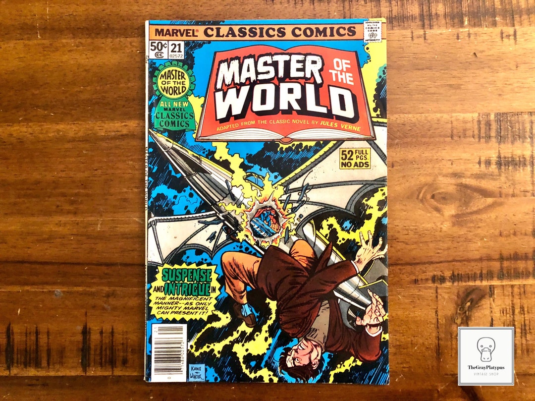 Buy Marvel Classics Comics 21 Master of the World Comic Book / Online in India - Etsy Buy Marvel Classics Comics 21 Master of the World Comic Book / Online in India - Etsy