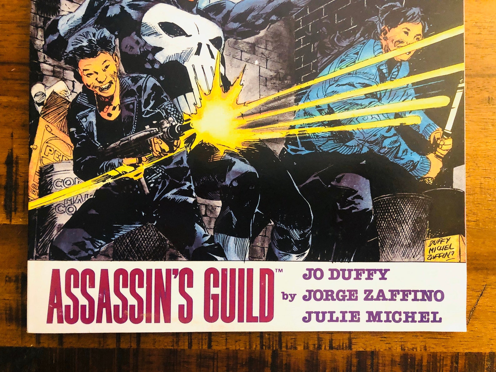 1988 Punisher Assassin's Guild de Jo Duffy Graphic Novel | Etsy