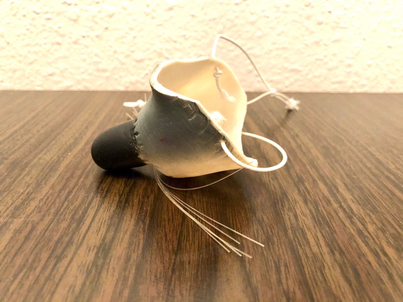 1983 Mouse Nose Rubber Halloween Mask / Cesar / Made in Hong Etsy