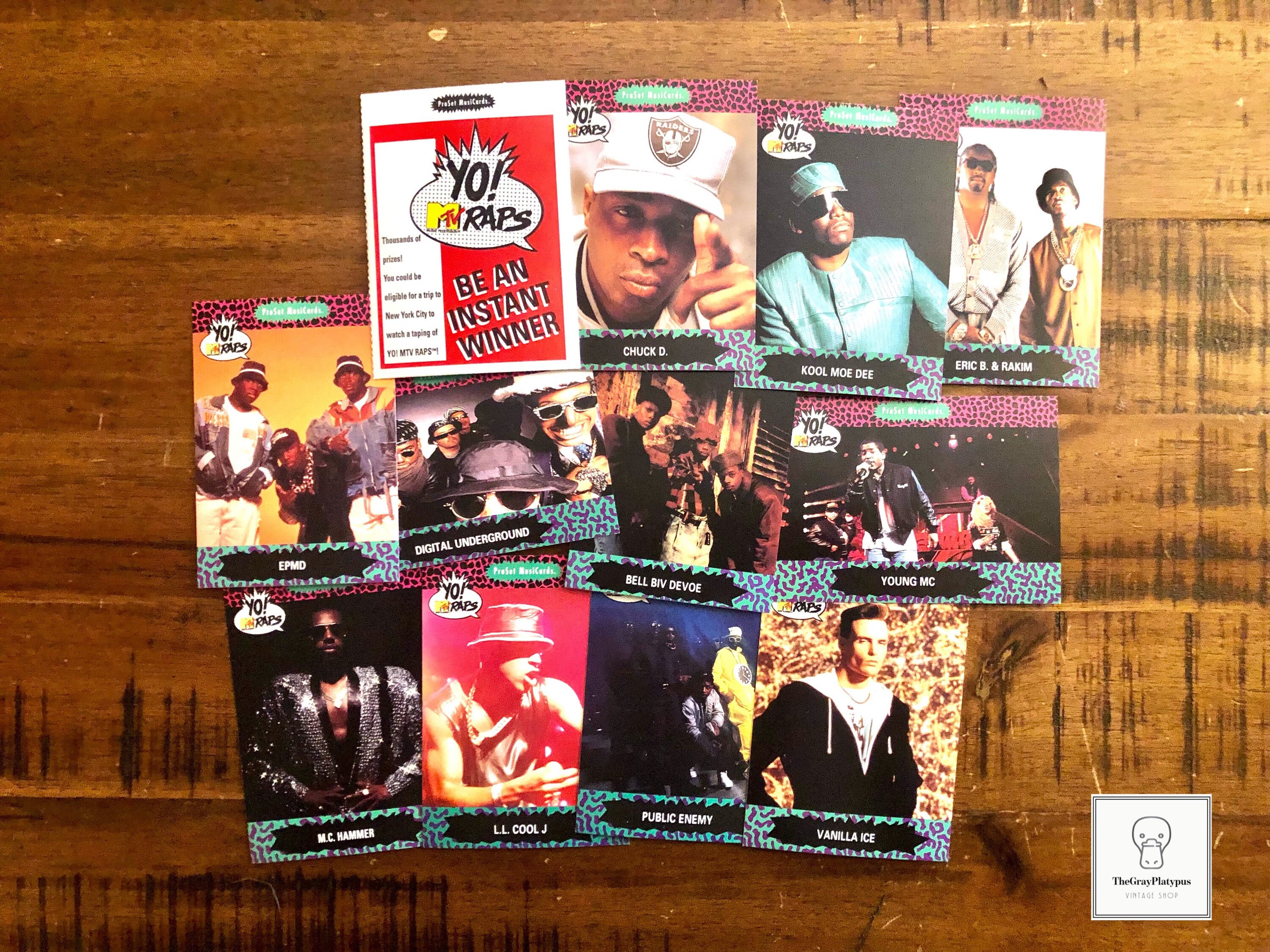 C2556 MTV Raps 1991 ProSet Musicards Trade Card De La Soul #14 Yo 