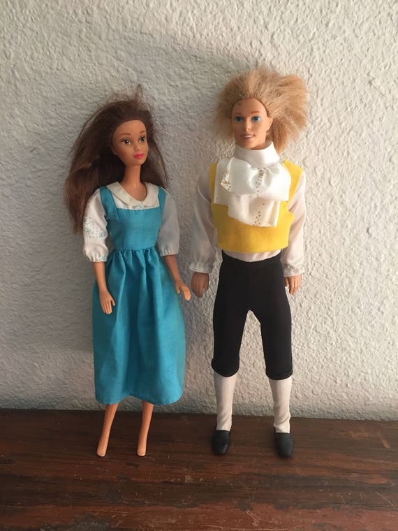 beauty and the beast barbie doll 1990s