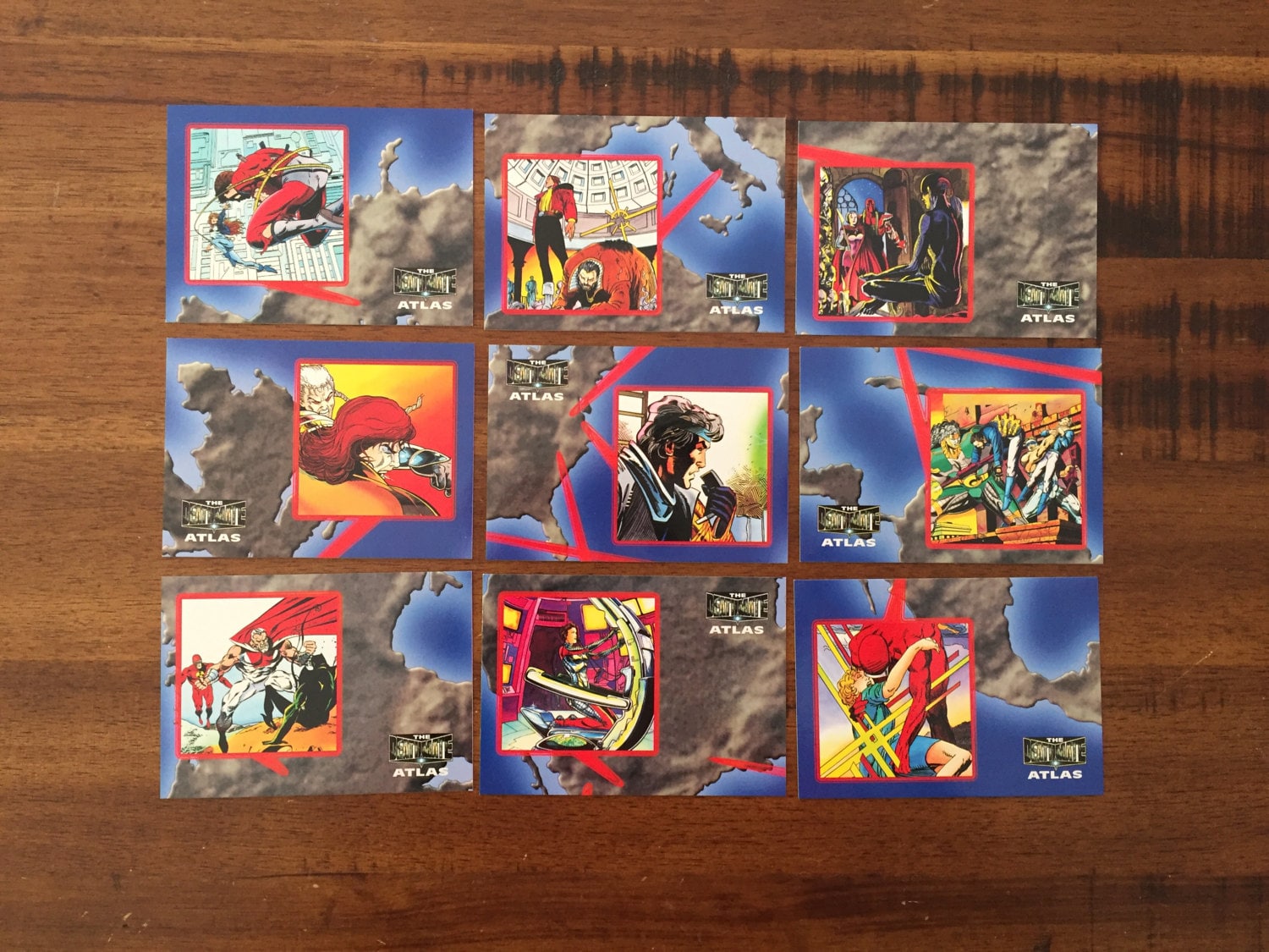 Complete 1993 Deathmate Card Set/ 1-110/ Atlas/ Valiant - Etsy