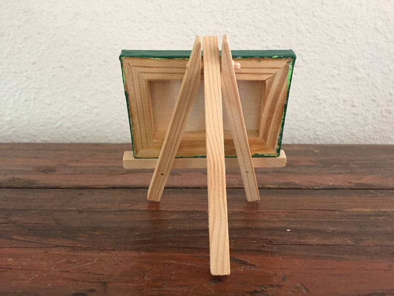 Miniature Perler Bead Canvas with Easel / Minecraft Blocks / Etsy