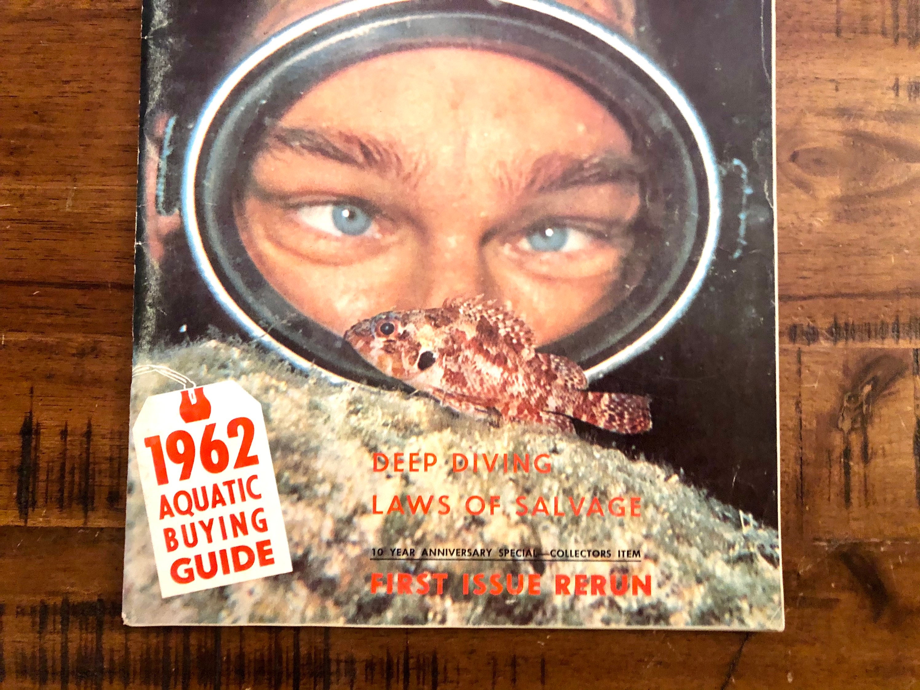 Rare 1962 Skin Diver Magazine January Vol. 11 1 / Vintage / Etsy