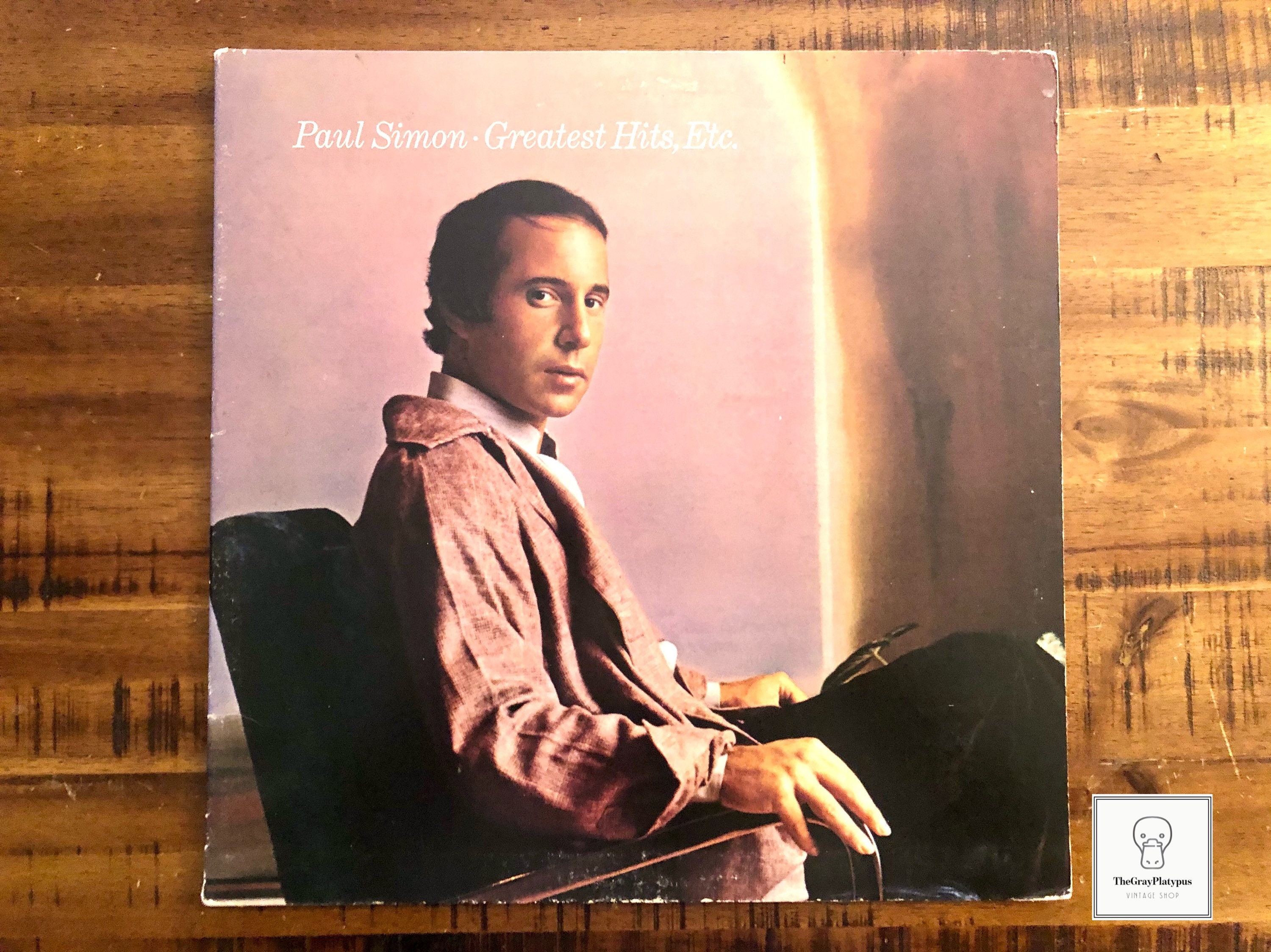 1977 Paul Simon Greatest Hits Etc. Vinyl Album With Inner Etsy