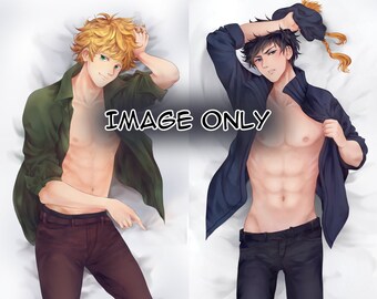 Craig Tucker & Tweek Tweak Dakimakura Cover IMAGE ONLY South park creek