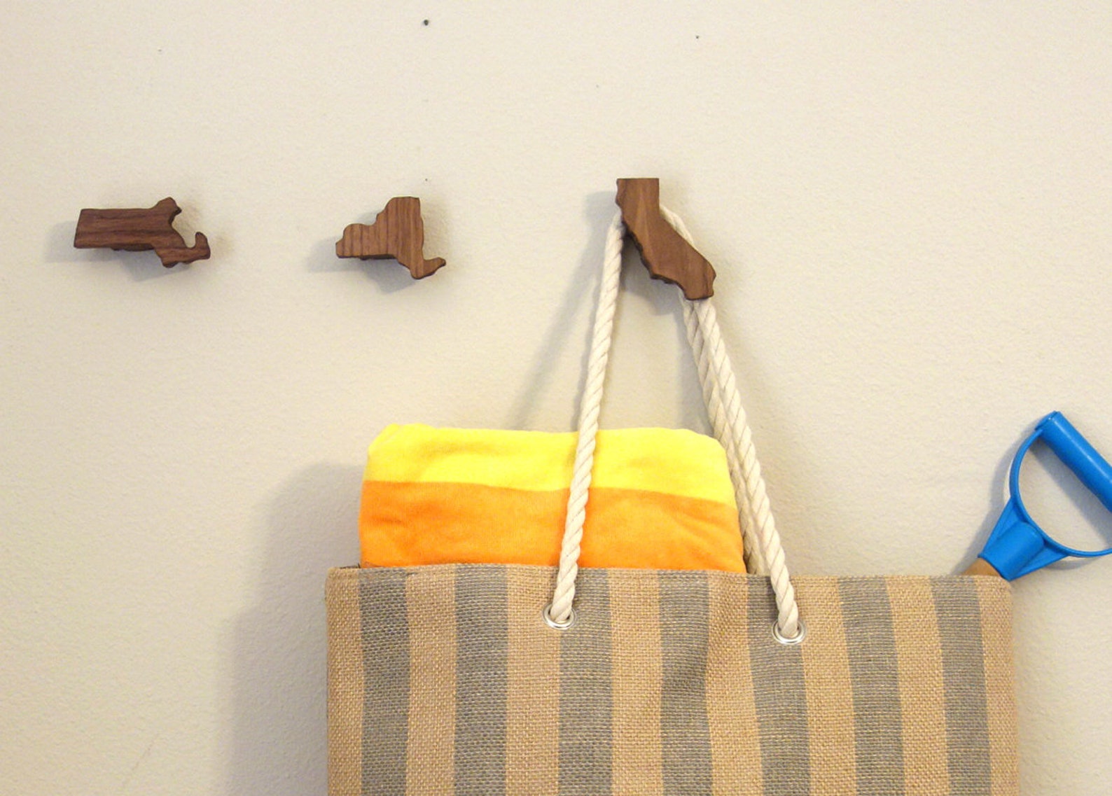 State (and District) Shape Wall Hook